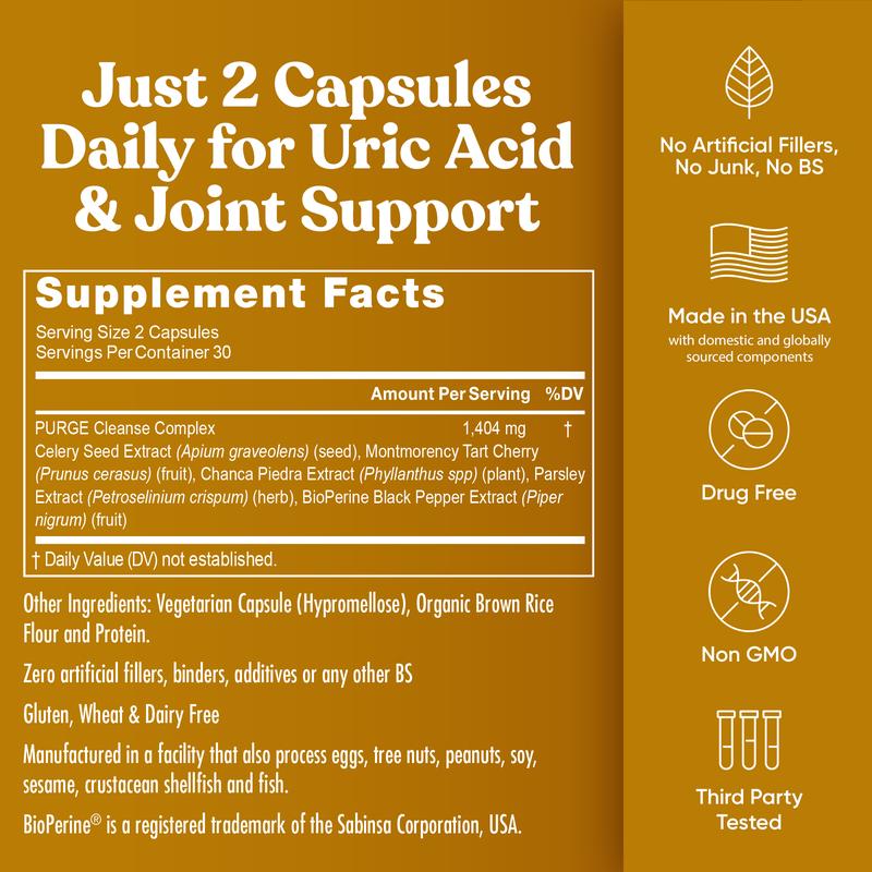 AVVEN Gout Relief Uric Acid Cleanse