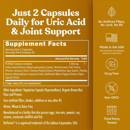 AVVEN Gout Relief Uric Acid Cleanse