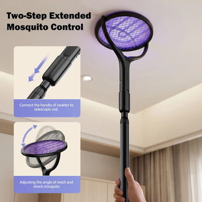 Electric Fly Swatter With Extention