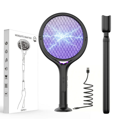 Electric Fly Swatter With Extention